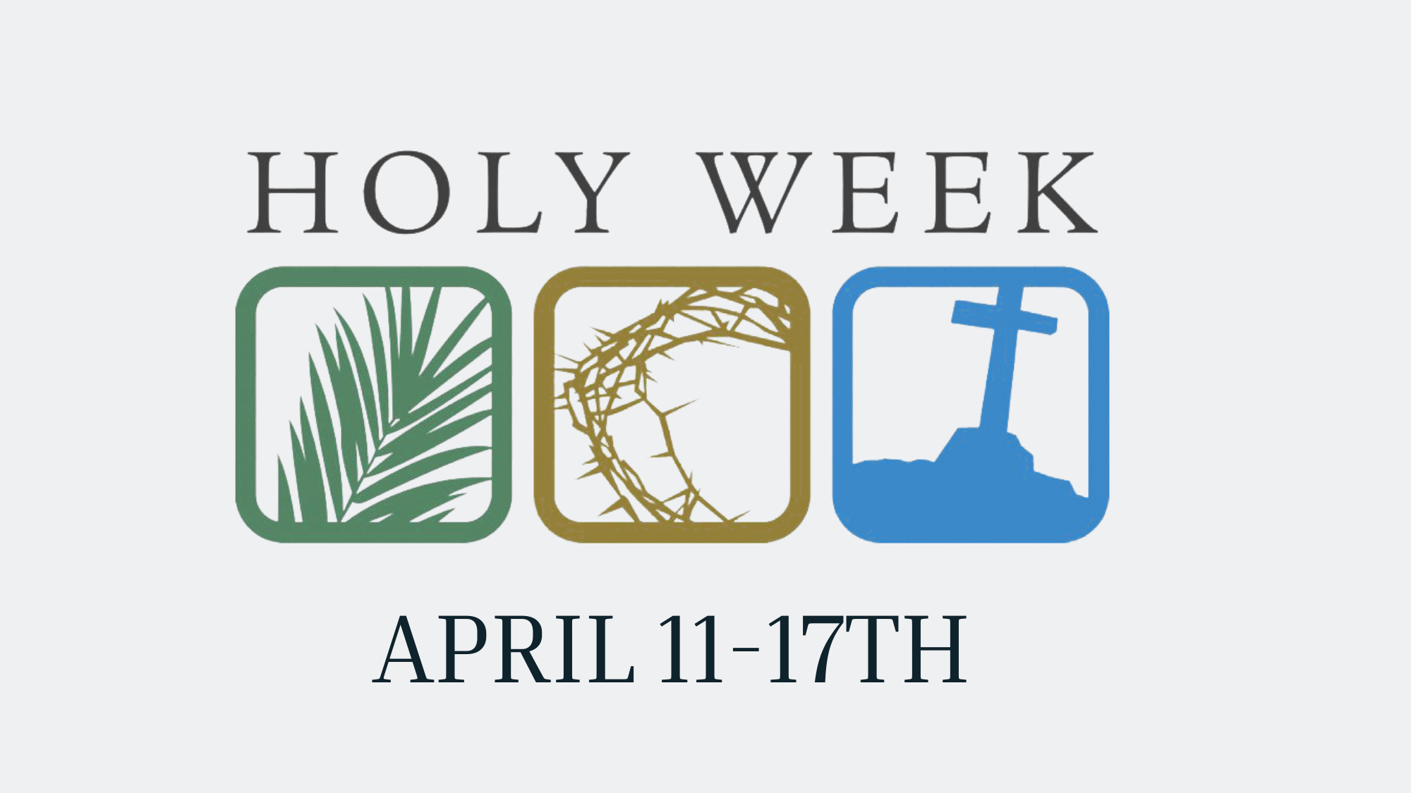 Holy Week